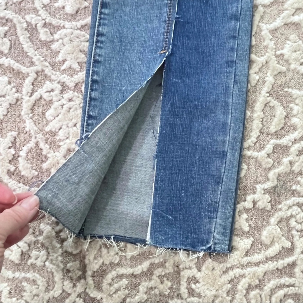 Blanknyc Skinny Classique Patchwork Split Front J… - image 8